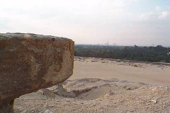 Looking north from the Sun Temple of Niuserre