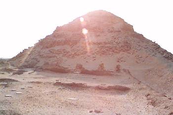 The East Face of the Pyramid of Neferirkare