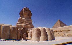 The Great Sphinx - Copyright (c) 1998 Andrew Bayuk, All Rights Reserved