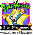 Surf Monkey Star Site Award
