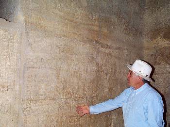 Dr. Hawass in the Tomb of Debhen