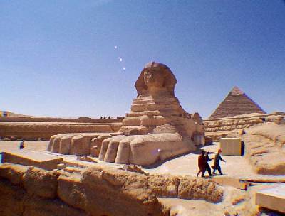 Northeast Corner of the Sphinx - 3/98